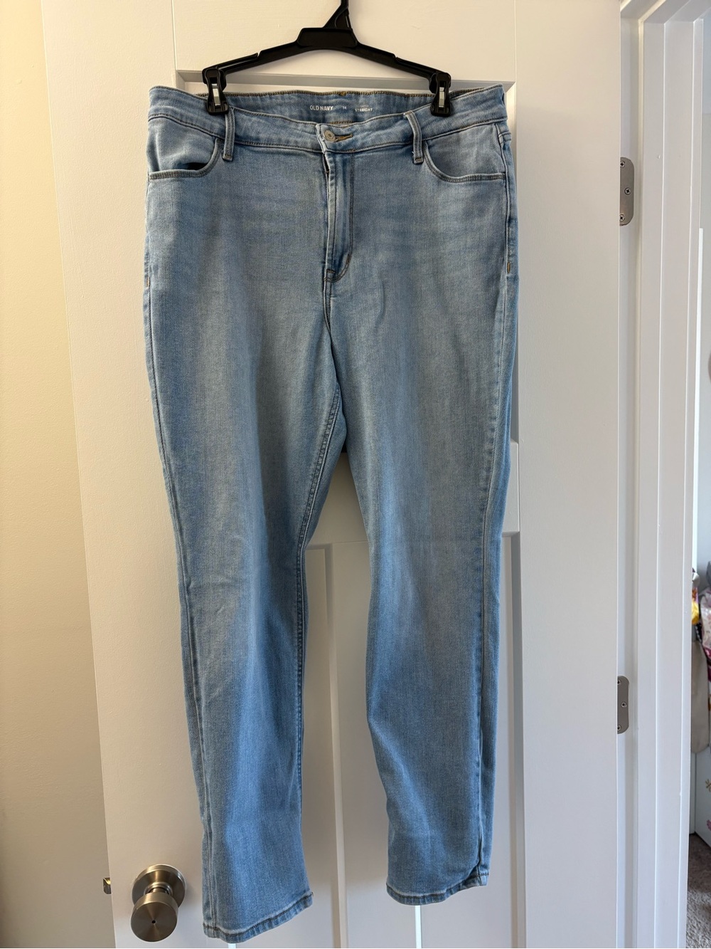 Old Navy Light Blue Straight Leg Women’s Jeans